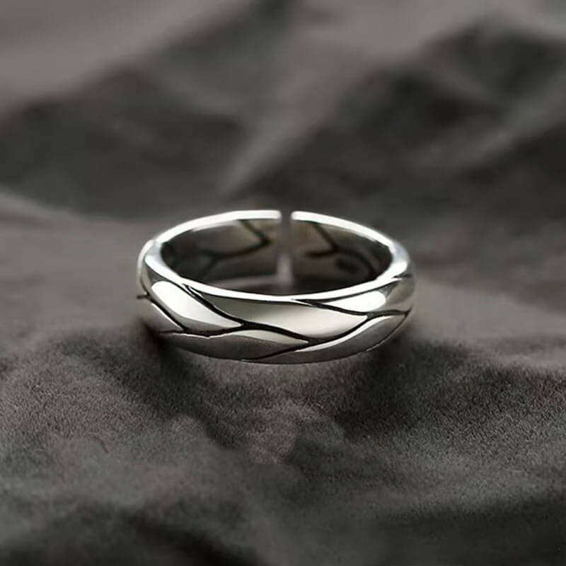 Ancient Serpents Silver Ring