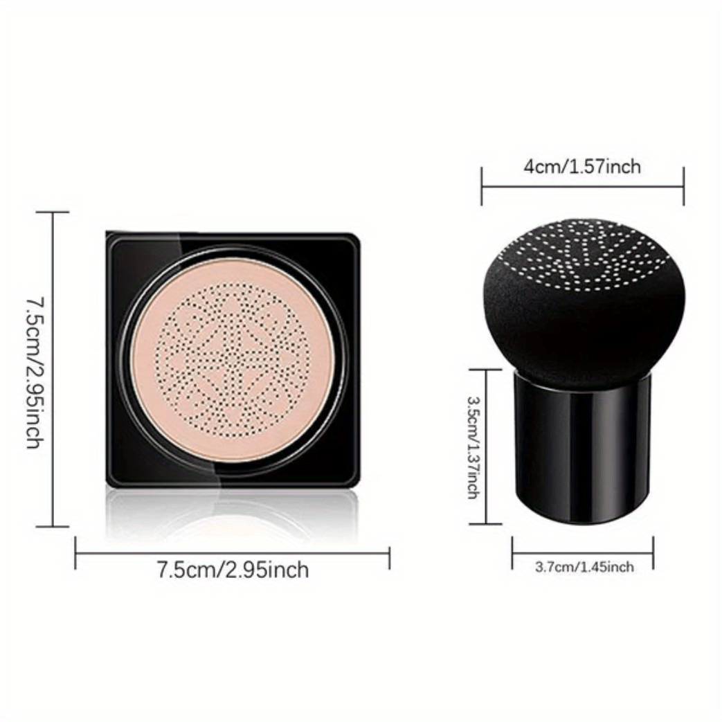 BB Cream Foundation With Mushroom Head Sponge