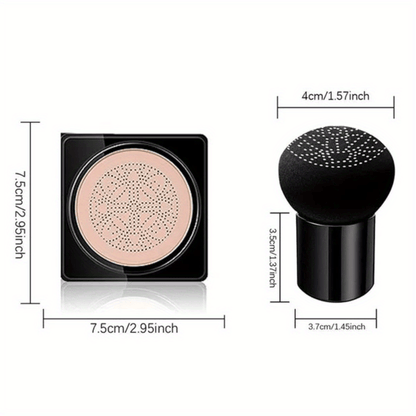 BB Cream Foundation With Mushroom Head Sponge
