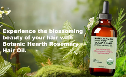 Rosemary Essential Oil, Premium Essential Oil for Hair Care,  1 FL. OZ./ 30 mL