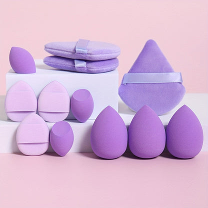 Multi-functional Makeup Sponge Puff Set 12-Piece