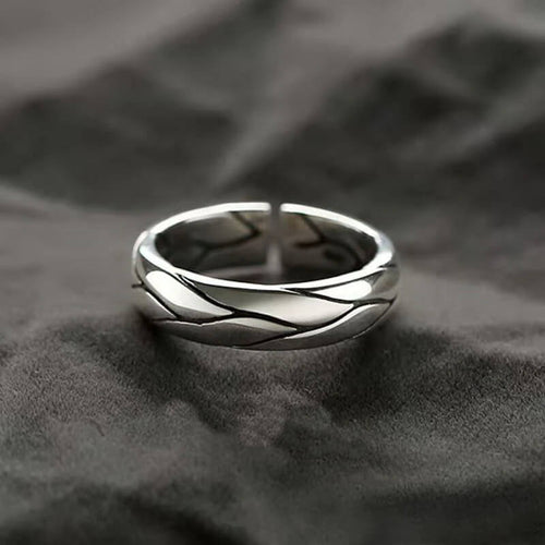Ancient Serpents Silver Ring
